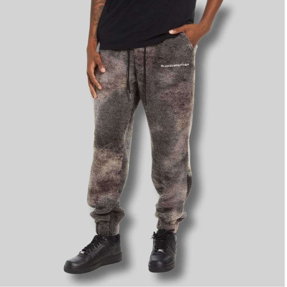 Blood Brother Tie Dye Borg Joggers